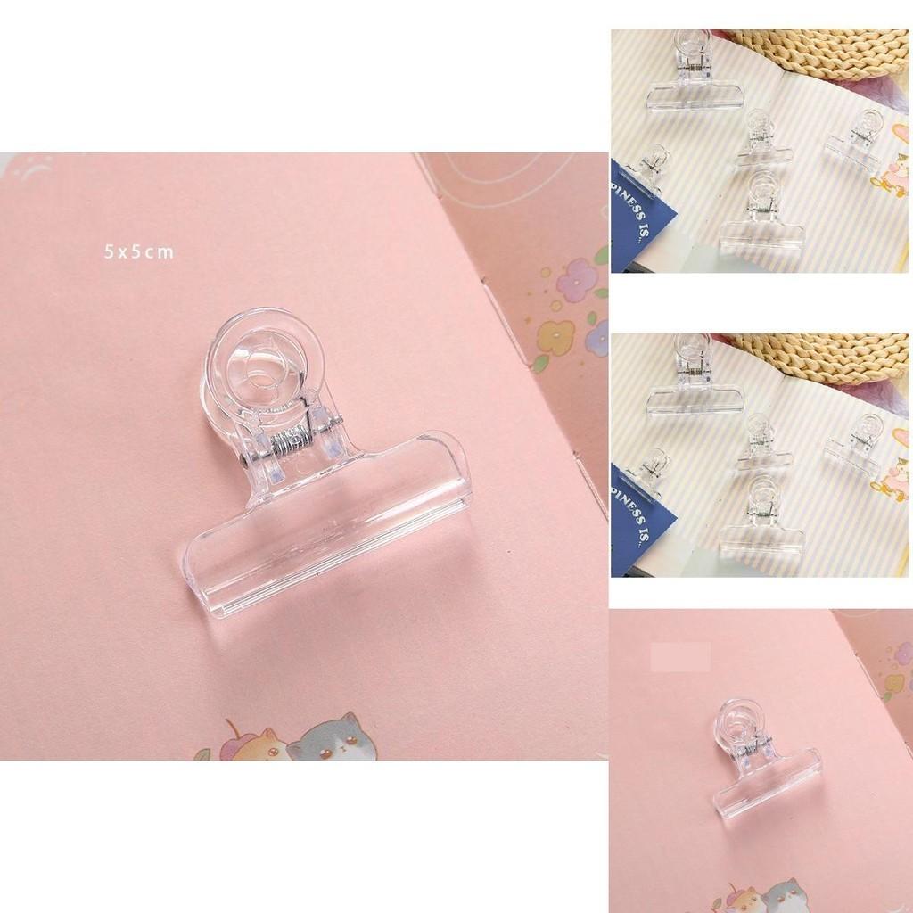 Multi-function Transparent Long Tail Clip Ideal For Binding And Sorting Files Efficiently