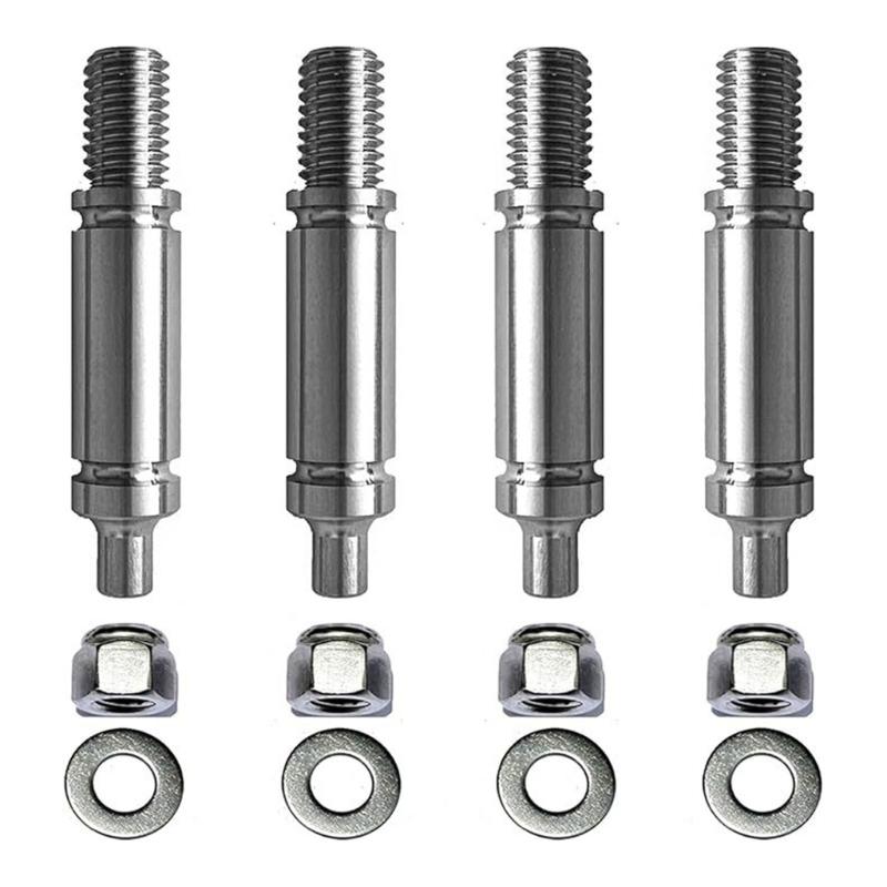 

Pack of 4 Dryer Roller Shaft Set Drum Support Roller Shaft Stainless Steel Texture for Smooth Operation and Longevity 1