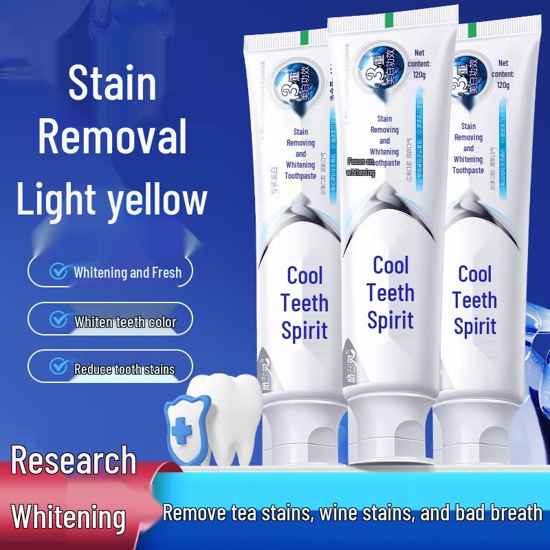 Specialized Whitening Toothpaste: Removes Stains, Brightens Teeth, Fights Cavities, and Freshens Breath.
