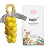 Large Macaron Grape Scented Soap Souvenir - Colorful Handmade Grape Cluster for Hand Wash