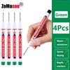 1/8/40/80Pcs Long Head Markers Pen Multi-purpose for Woodworking Tile Decoration Deep Hole Marker Pens Red/Black/Blue/Green Ink