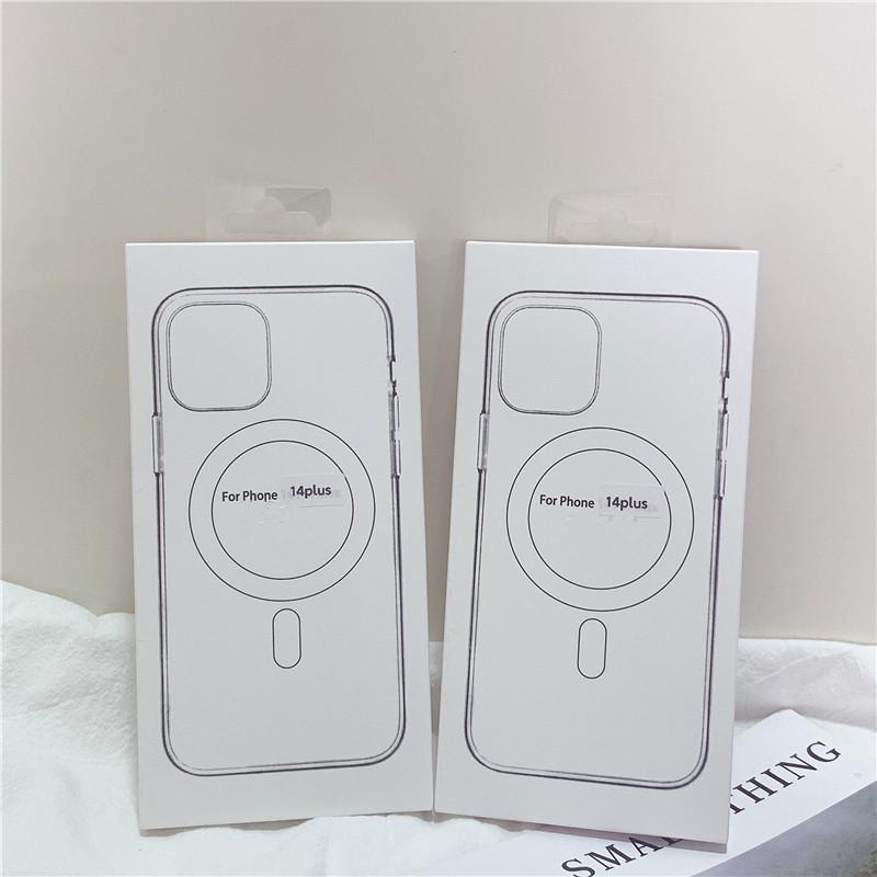 

Магнитный акриловый чехол высокой прозрачности для iPhone 12, 13, 14, XR и 15 Pro Max iPhone 7/8