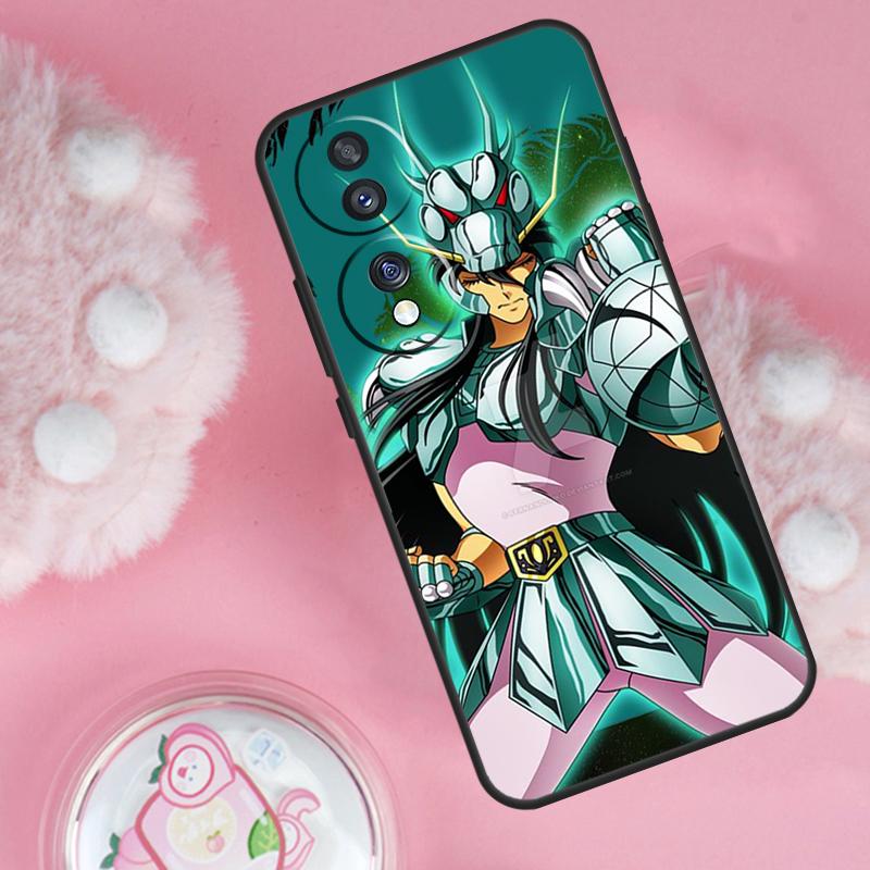 Saint Seiya Shiryu Case For Honor 200 Pro 50 70 90 Lite X9b X9a X8b X8a X8 X9 X9c Honor Magic 7 6 5 Lite Cover