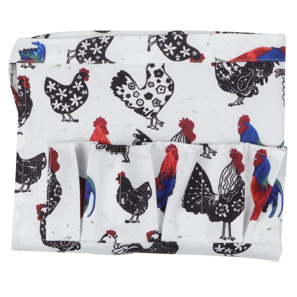 Multiple Pockets Eggs Collecting Gathering Holding Apron for Chicken Duck Eggs Farmhouse