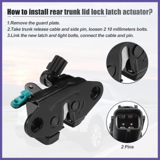 Auto Rear Tailgate Liftgate Door Lock Actuator Fit for Dodge Durango