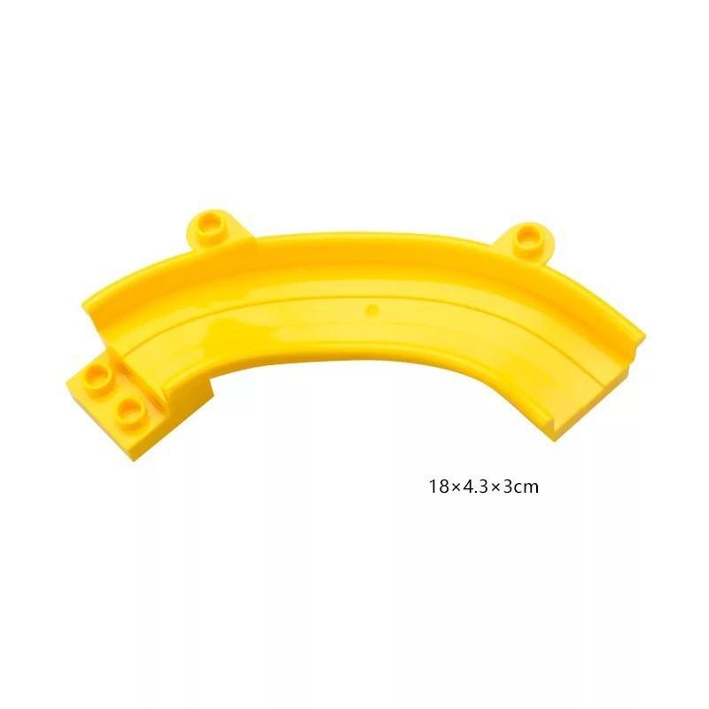 Compatible With Large Particles Building Block Car Track Bulk Parts Track Slide Accessories Children'S Educational Toys