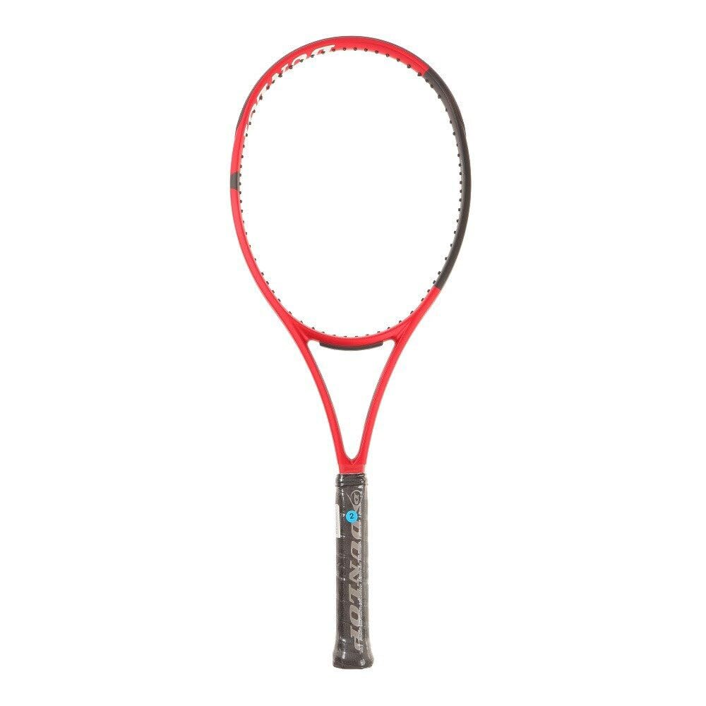 Dunlop Tennis Hard Tennis Racket CX 200 with Racket Cover G2 DS22102 Red X Black (Frame Only) Grip