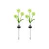 Solar Powered Dandelion Simulation LED Lights, Courtyard Garden Decorative Lights, Outdoor Lawn Landscape Ground Mounted Lights