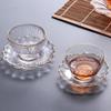 JIUMUQING Glass Teacup Coaster