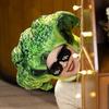 Cartoon Photo Headgear Hat for Adult Broccoli Hat for Boys Girl Lovely Photo Hat Festival Celebration Party Headpiece