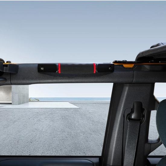 2pcs Top Roll Bar Grab Handle Protection Cover For Ford Bronco +Accessories