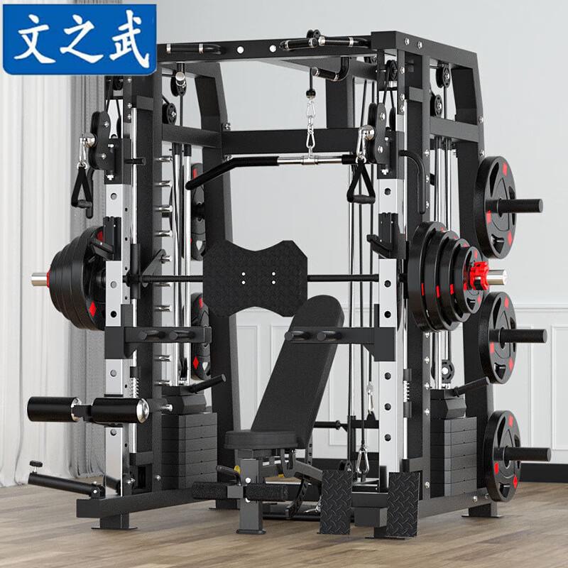 Wenzhiwu Multi-functional Smith Machine & Gantry Rack Home Gym
