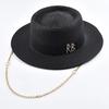 Sommerstrohhüte für Damen mit Bandverzierung Elegante Damen-Partyhut Reise Strand Sonnenschutz Chapeau Femme