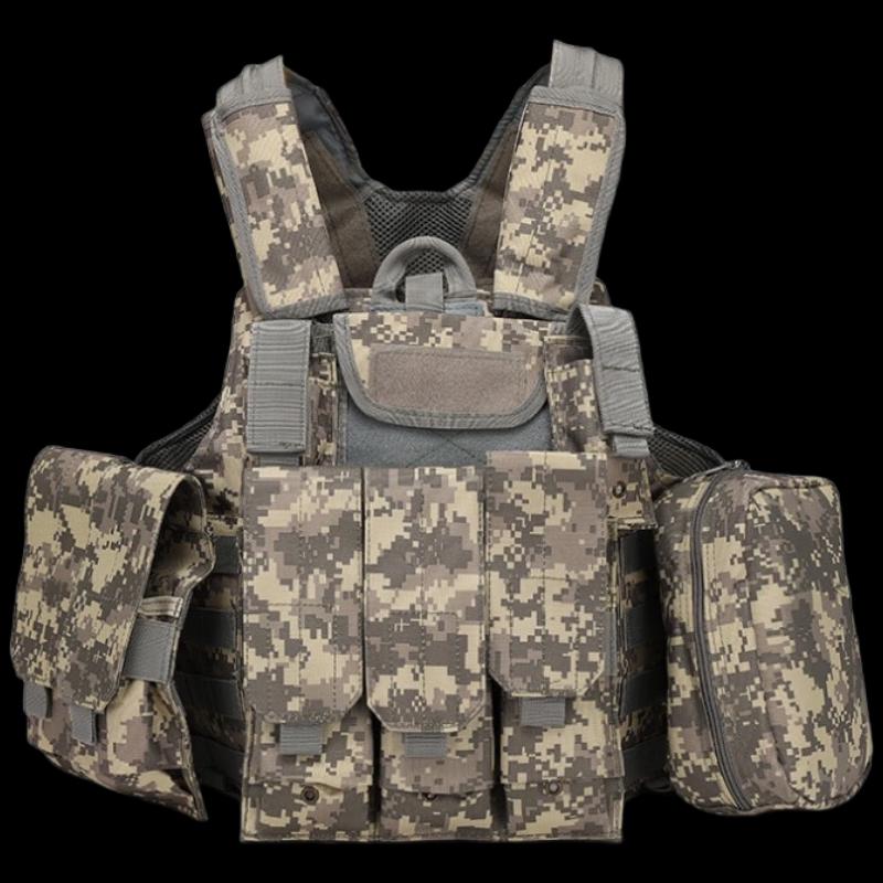 Miling Camouflage Tactical Vest Set One Size