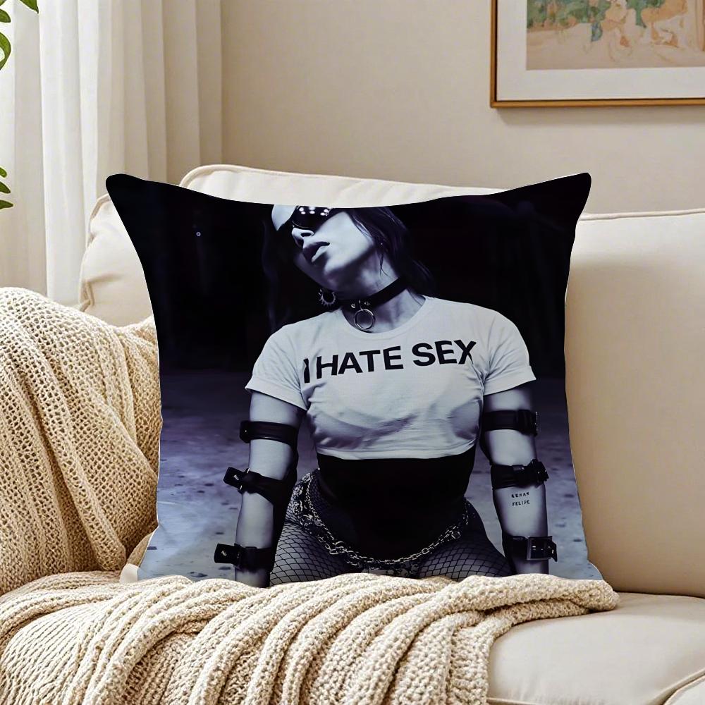 singer energetic AAnitta Cushion Cover Pillowcase Antidustmite living Room Sofa Decor Cushion Room