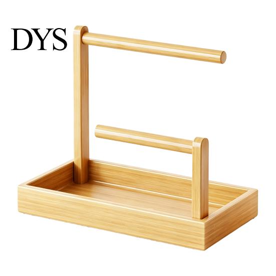 Space Saving Organizer Wooden Headband Holder Organizer, Large Capacity Storage Box, Dormitory Desk Multi Purpose Container, for Hair Accessories And