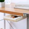 Hidden Storage Box Desk Storage Drawer Self-Adhesive Table Storage Holder Simple Makeup Brush Cosmetics Stationery Organizer
