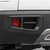 For Haval Dargo   Accessories Front Rear Fog Lights Lamps Eyebrow Frame Cover Trim ABS Chrome / Carbon Fiber Exterior
