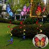 Colorful 3D Dimensional Windmill Cloth&Plastic Wind Strip Ornament  Outdoor Children's Toys