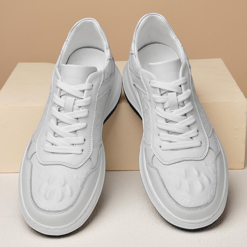 Fashion Genuine Leather Mens Shoes Soft Male Treking Footwear Fashion Man Hiking Shoes Outdoor Sports Sneakers Non-Slip Travel Trainers