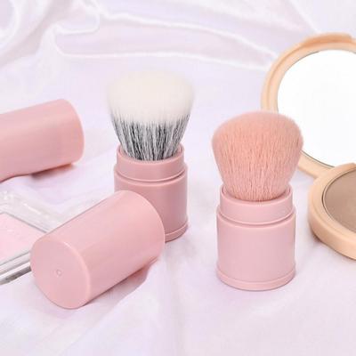 Portable Mini Retractable Soft Loose Powder Foundation Makeup Brush Multi Functional Beauty Makeup Tool