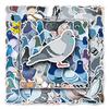 50 Pigeon Graffiti Cartoon Animal Stickers for Kids – Waterproof DIY Guka Suitcase & Water Bottle Decor