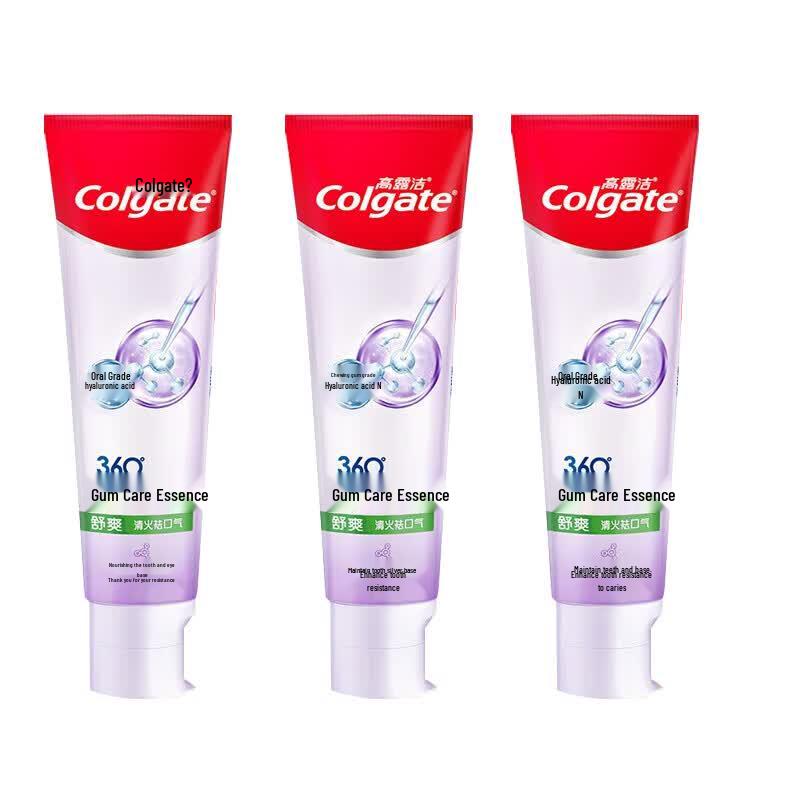 

Colgate 360 Gum Care Toothpaste (3 x 120g)