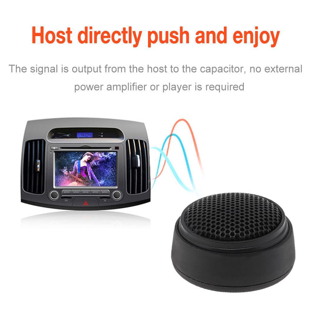 Compact Car Audio Tweeter for Sound Amplification and Upgrade