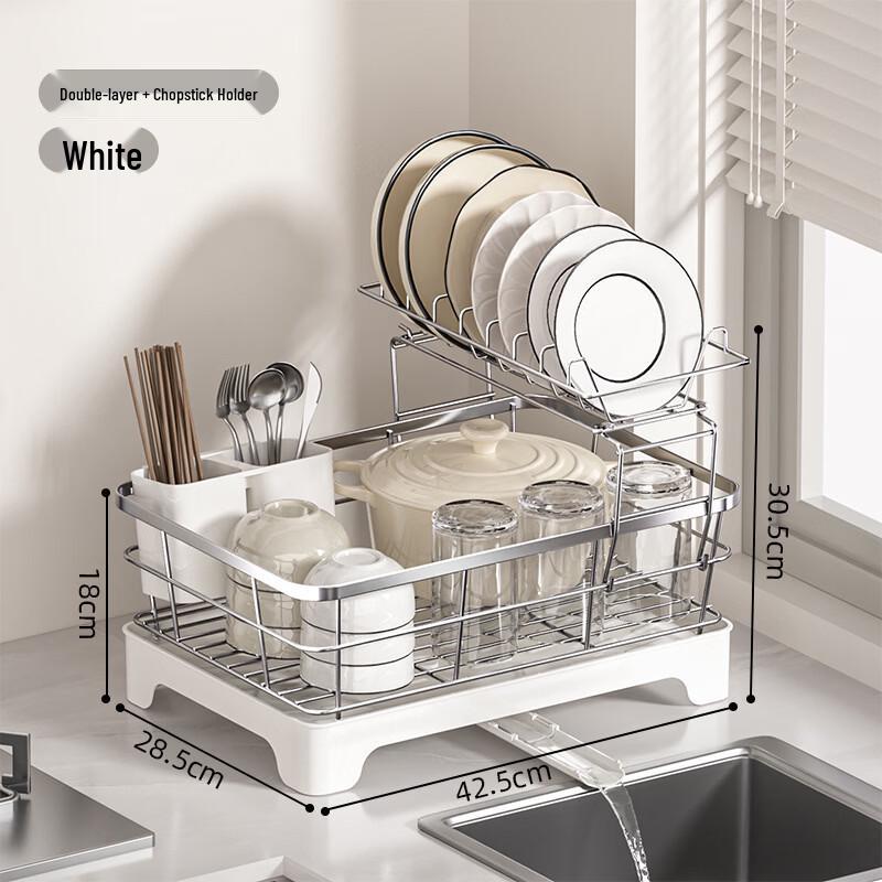 Cmaos Aluminum Dish Drying Rack