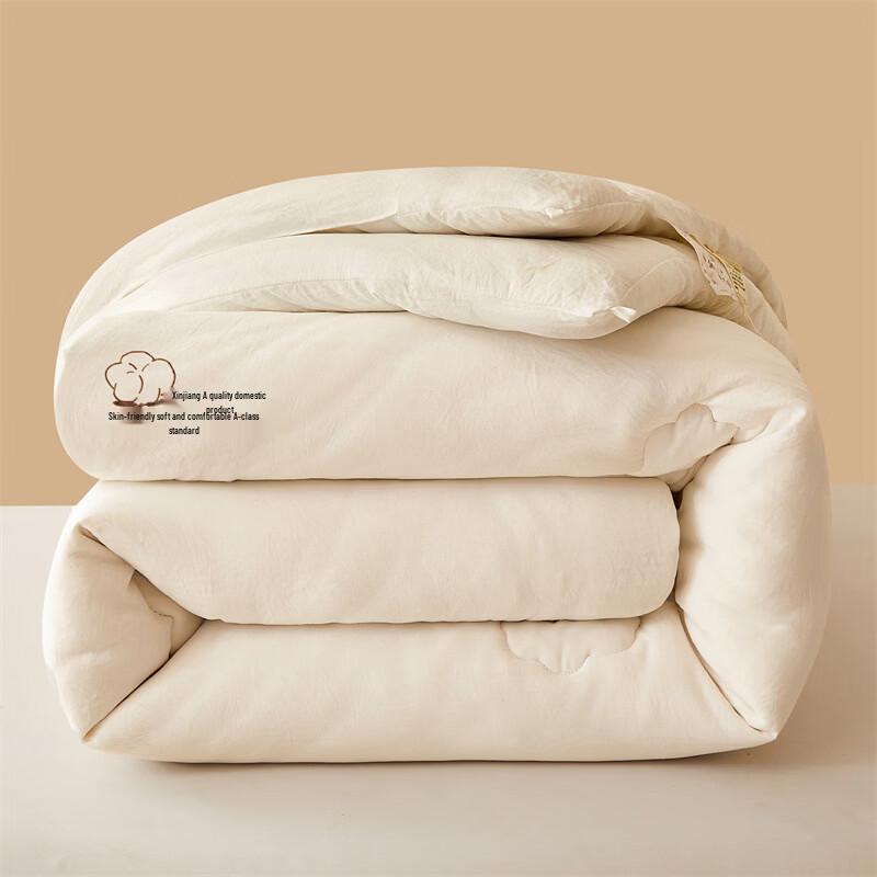 mling Embroidered Washed Cotton Winter Quilt