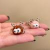 Charming Big-Eyed Open Ring: Stylish, Personalized Index Finger Accessory for Girls & Best Friends