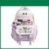 Melody Cute Girl Backpack With Waterproof Nylon For School And 14in Laptop Carrying