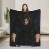 Leon Kennedy Blanket Adults  Flannel Throw Blanket For Sofa Home Comfortable Design Quality Bedspread Gift