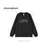 Trendy Korean Couple's Letter Print Long Sleeve T-Shirt - Autumn/Winter