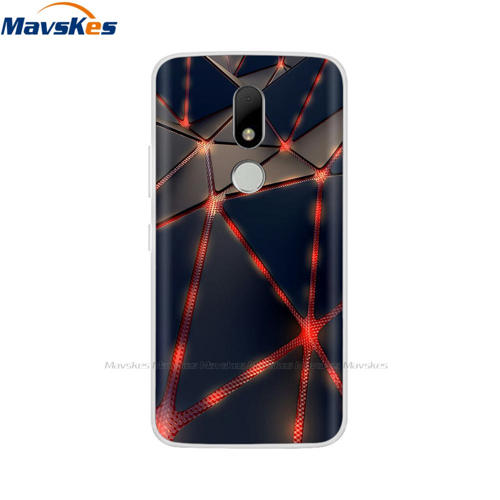 Soft TPU Case For Motorola Moto M Case XT1662 5.5inch Cute Cartoon Silicone Back Cover For Moto M Case XT1663 Phone Cases flower
