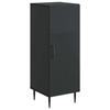 Sideboard In Black 33 X 34.5 X 89.5 Cm Particleboard