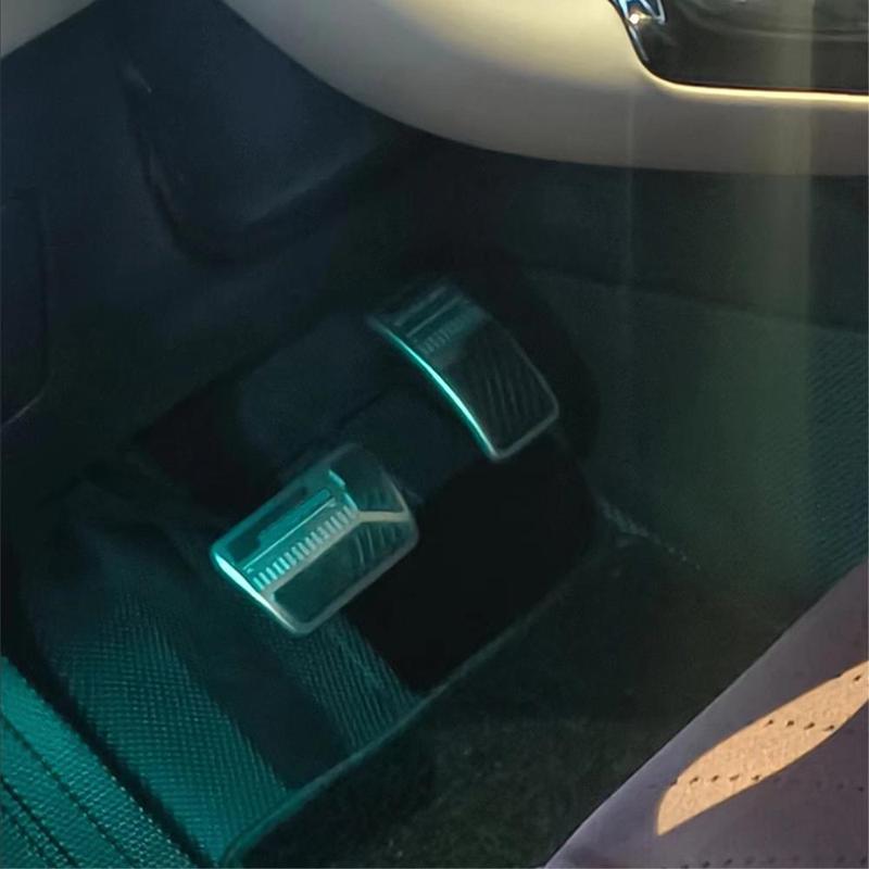 For BYD Song Pro  2024 Accessories Aluminum Alloy Anti-Slip Pedal Pads Stickers for Accelerator & Brake Foot Rest