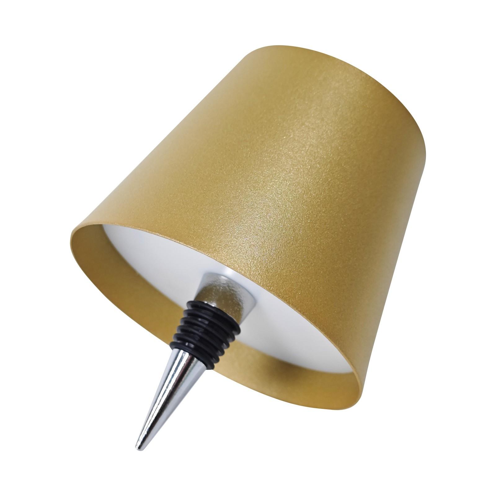 

Беспроводная головка для бутылки вина, портативная светодиодная беспроводная лампа для бутылки с 3 режимами затемнения Pridola, режим бутылки вина для любой бутылки One Size