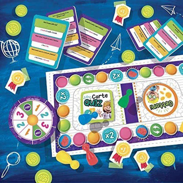 Jeu éducatif - LISCIANIGIOCHI - I'm a Genius TS W Le Corps Humain - Quiz, 3 niveaux de difficulté