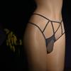Sissy Pouch Panties Sexy Diamonds T-Back Thongs Men'S Bullets Separated Underwear Hollow Out Low Rise G-String Gay Male Lingerie