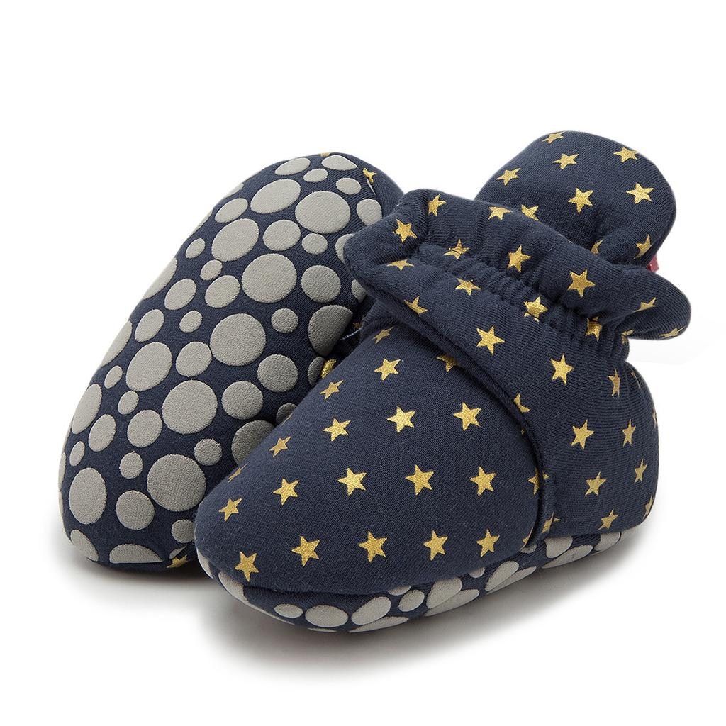 Foreign Trade Hot Model 0-1 Year Old Baby New Baby Cotton Shoes Baby Non-falling Shoes Toddler