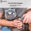 Focinheira Bolha Transparente Respirável para Gatos e Cobertura Facial - Para Banhos, Corte de Unhas, Queda de Pelo, Prevenção de Mordidas, Treinamento de Comportamento