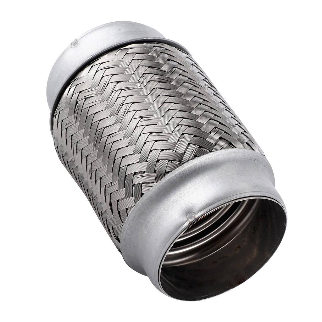 Auto Stainless Steel Exhaust Flexible Pipe Repairing Replacement Tube 150x76mm6x3in