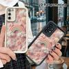 Phone Case: 2D Flat Samsung Galaxy A34 A35 M05 M06 S20 S22 S21 FE Plus 5G Protective Case, Rainbow Little World, Perfect Christmas and Halloween Holid