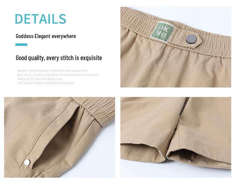 Damen Five-Minute High-Waist Baumwollshorts - Sommer Dünn, Locker, Vielseitig & Schlankmachend Lässige Hotpants (2026)