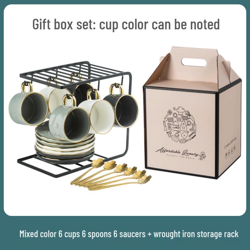 KANGMO Luxury European Coffee Cup Gift Set