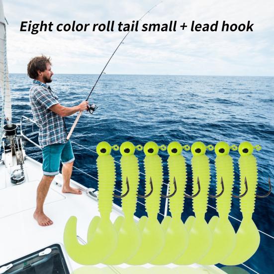 

Спортивные аксессуары MUQZI, высококачественные рыболовные приманки, многоцветные портативные антикоррозийные