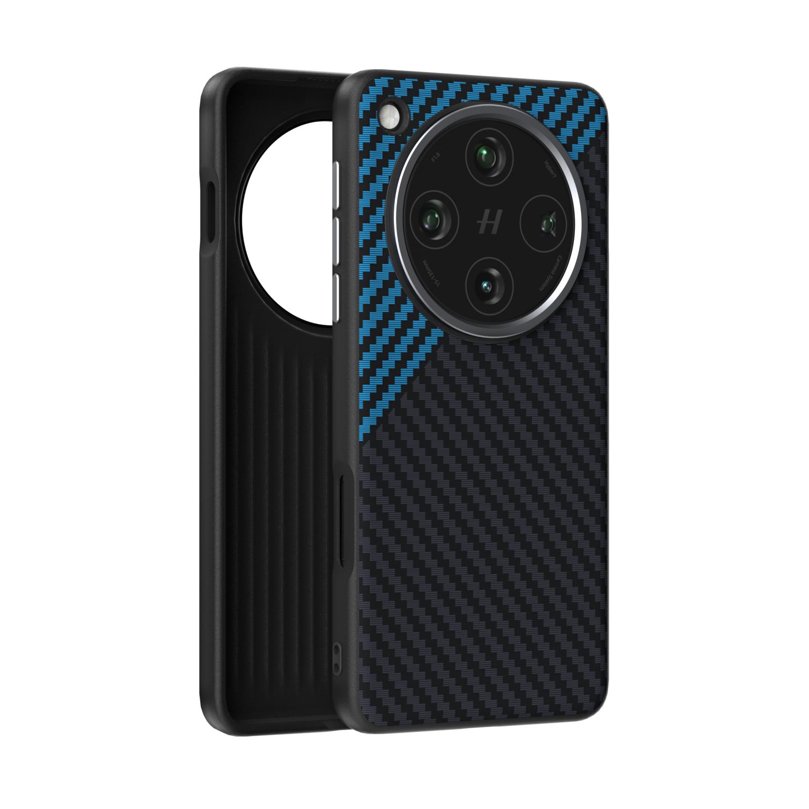 

For Oppo Find X8 and X8 Pro Case Drop Test Magsafe Slim Grip Rigid Magnetic Wireless Charge Carbon Fiber Oppo Find X8 Case Cover For Find X8&Pc + tpu синій