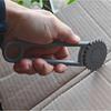 1pc Manual Handheld Paperboard Box Punch Tool with Adjustable Steel Roller Grey Adjustable Hole Punch for DIY Crafts, Art Projects