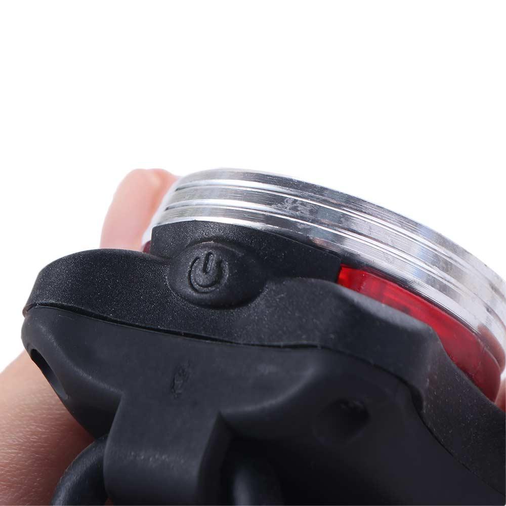4 Light Mode Cycling Bike Taillight Front Headlight Bicycle Lamp  Riding Equipment